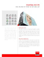 Preview for 1 page of Barco OverView OL­510 Specifications