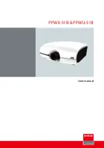 Preview for 1 page of Barco PFWU-51B User Manual