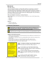Preview for 21 page of Barco PGWU-61B Safety Manual