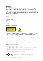 Preview for 21 page of Barco PGWU-62K Safety Manual
