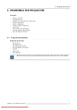 Предварительный просмотр 15 страницы Barco PH series User And Installation Manual
