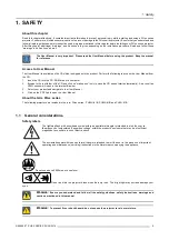 Предварительный просмотр 9 страницы Barco PHWU-81B User And Installation Manual