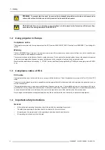 Предварительный просмотр 10 страницы Barco PHWU-81B User And Installation Manual
