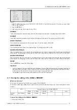 Preview for 65 page of Barco PHWU-81B User And Installation Manual