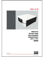 Barco PJWU-101B Safety Manual preview