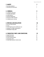 Предварительный просмотр 4 страницы Barco PJWU-101B User Manual