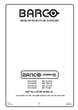 Preview for 1 page of Barco POLARIZER 8123171K Installation Manual