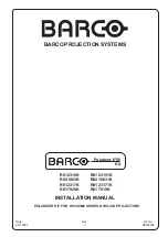 Preview for 1 page of Barco POLARIZER R812319K Installation Manual