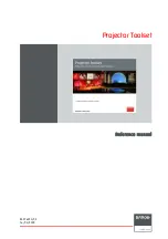 Barco Projector Toolset Reference Manual preview