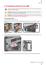 Предварительный просмотр 125 страницы Barco Prometheus III Installation Manual