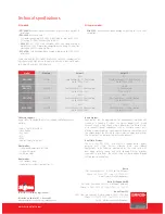 Preview for 2 page of Barco PVS-6000 Specifications