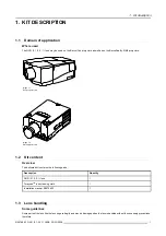 Preview for 3 page of Barco QHD (2.1-3.0:1) Lens Installation Manual