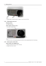 Preview for 6 page of Barco QHD (2.1-3.0:1) Lens Installation Manual