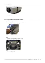 Preview for 8 page of Barco QHD (2.1-3.0:1) Lens Installation Manual