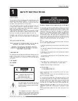 Preview for 5 page of Barco R5975039 Owner'S Manual
