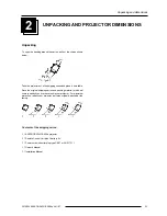 Preview for 9 page of Barco R9000901 Installation Manual