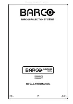 Preview for 2 page of Barco R9000972 Installation Manual