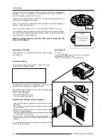 Предварительный просмотр 16 страницы Barco R9001180 Owner'S Manual