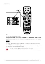 Предварительный просмотр 22 страницы Barco R9001960 Owner'S Manual