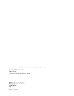 Предварительный просмотр 4 страницы Barco R9002120 Installation Manual