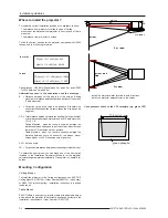 Предварительный просмотр 11 страницы Barco R9002250 Installation Manual