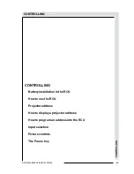 Preview for 36 page of Barco R9002327 Owner'S Manual