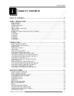 Предварительный просмотр 4 страницы Barco R9002384 Owner'S Manual