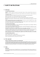 Предварительный просмотр 5 страницы Barco R9010010 Owner'S Manual