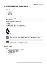 Предварительный просмотр 7 страницы Barco R9010010 Owner'S Manual