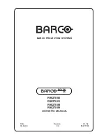 Preview for 1 page of Barco R9827880 Owner'S Manual