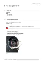 Preview for 9 page of Barco R9840770 Installation Manual