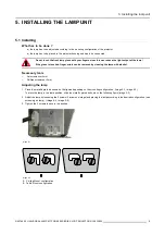 Preview for 15 page of Barco R9841550 Installation Manual