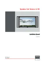 Preview for 1 page of Barco R9842366 Installation Manual