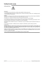 Предварительный просмотр 4 страницы Barco R9850100 Installation Manual