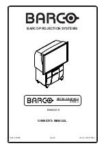 Предварительный просмотр 2 страницы Barco RETRO GRAPHICS 2100LC R9001319 Owner'S Manual