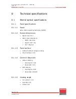 Preview for 16 page of Barco RHDM-1701 Technical Specifications