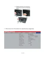 Preview for 95 page of Barco RLM-W12 Service Manual
