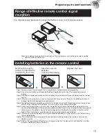 Preview for 13 page of Barco RLM-W12 User Manual