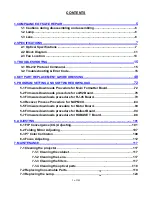 Предварительный просмотр 3 страницы Barco RLM-W14 Service Manual