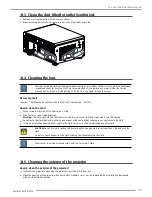 Preview for 83 page of Barco RLM-W14 User Manual