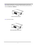 Предварительный просмотр 8 страницы Barco RLM W6 Service Manual