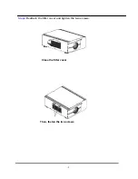 Предварительный просмотр 9 страницы Barco RLM W6 Service Manual