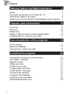 Preview for 2 page of Barco RLM W6 User Manual