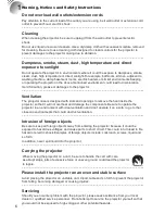 Предварительный просмотр 6 страницы Barco RLM W8 User Manual