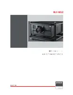 Barco RLS W12 Reference Manual preview