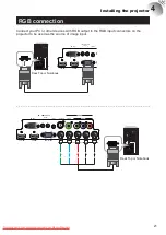 Предварительный просмотр 21 страницы Barco RML W6 User Manual