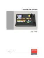 Barco ScreenPRO-II User Manual preview