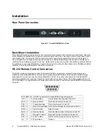 Предварительный просмотр 12 страницы Barco ScreenShaper VMS-100 Installation And Operator'S Manual