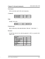 Preview for 81 page of Barco SERIAL COMMUNICATION LCD PROJECTOR User Manual