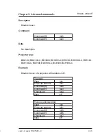 Preview for 104 page of Barco SERIAL COMMUNICATION LCD PROJECTOR User Manual